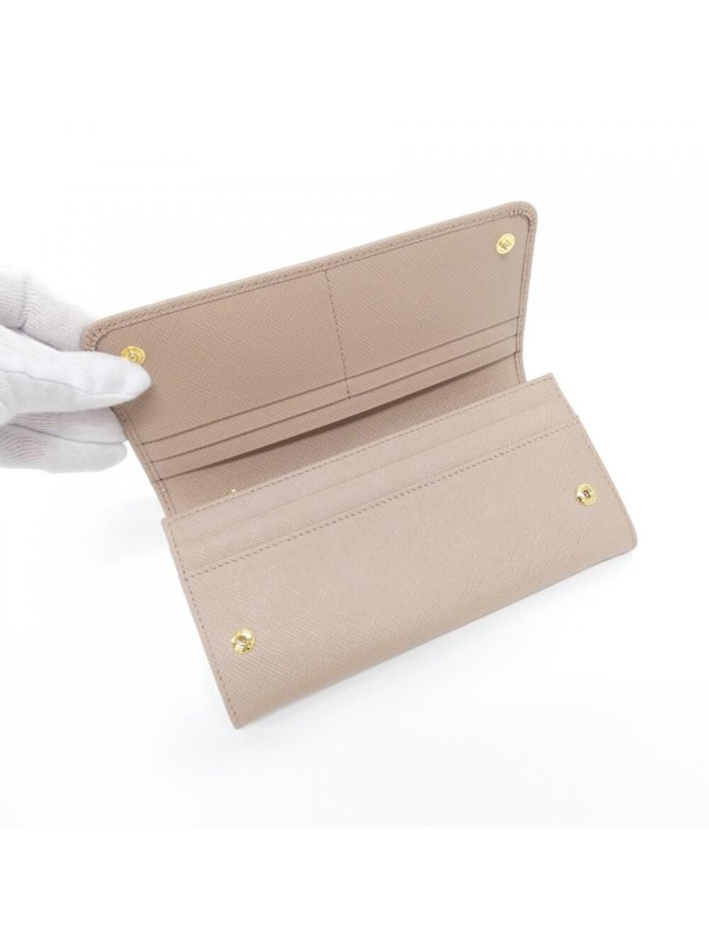 Prada Wallet Gold - Picture 4 of 6